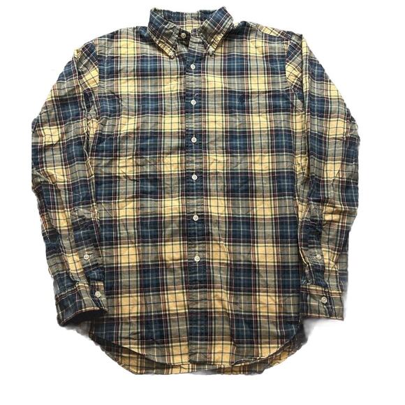 Ralph Lauren Other - Ralph Lauren Button Down Shirt Men's Medium Multi Color Custom Fit Plaid Cotton